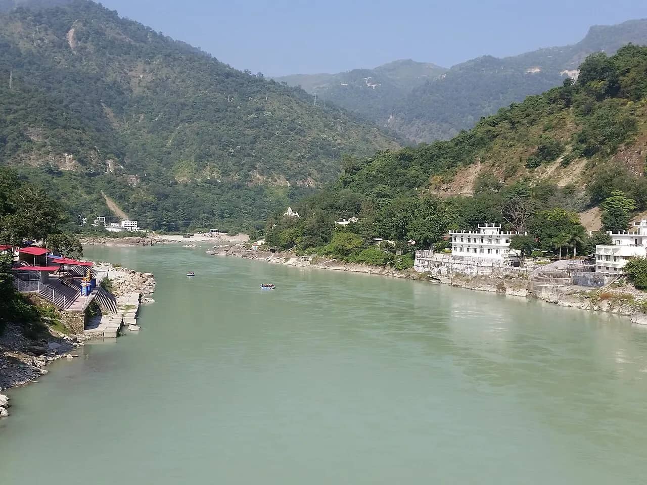 The Ganga at Rishikesh
